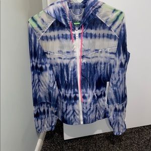 American Eagle Tie Dye Windbreaker